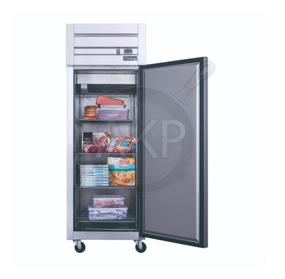 Advance Kitchen Pros - D28AF Commercial Single Door Top Mount Freezer in Stainless Steel