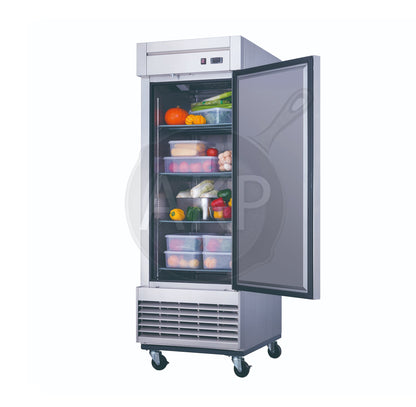 Dukers - D28F Single Door Commercial Freezer in Stainless Steel