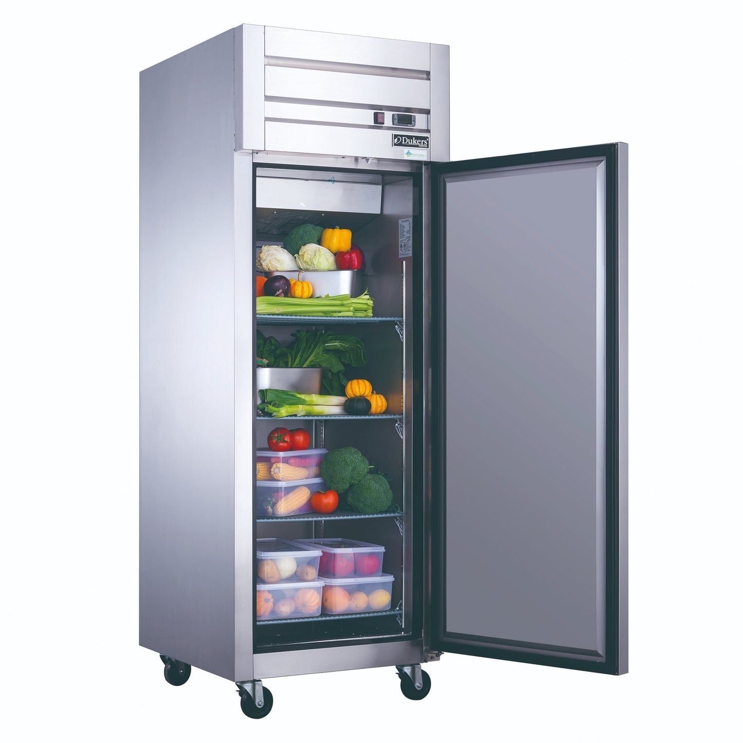 Advance Kitchen Pros - D28AR, Commercial 27-1/2" Single Solid Door Reach-In Refrigerator