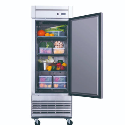 Advance Kitchen Pros - D28R, Commercial 27-1/2" Single Solid Door Reach-In Refrigerator