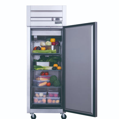 Advance Kitchen Pros - D28AR, Commercial 27-1/2" Single Solid Door Reach-In Refrigerator