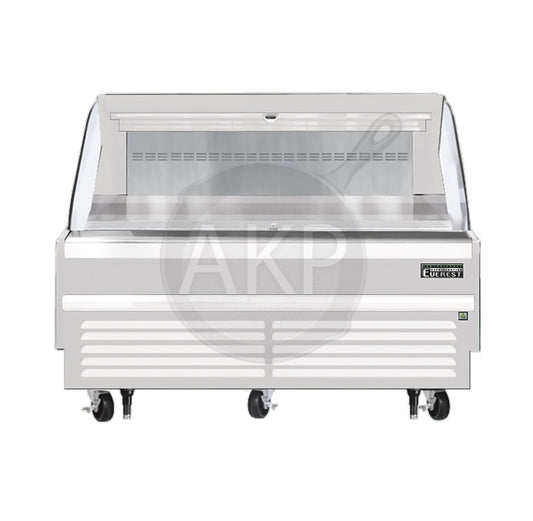 Everest - EOMH-72-W-35-S, Commercial 73" Horizontal Open Air Display Merchandiser