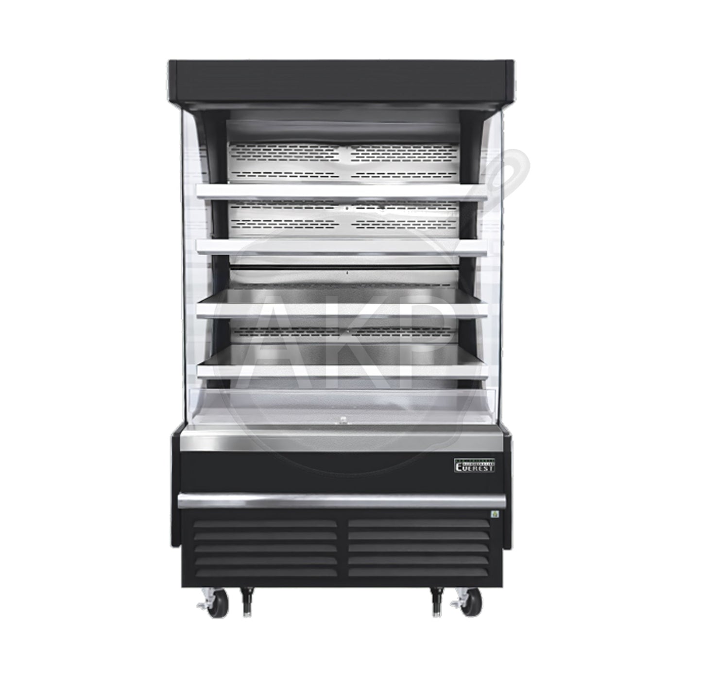 Everest - EOMV-48-B-35-T, Commercial 48" Vertical Open Air Merchandisers 24 Cu.ft. EOMV Series