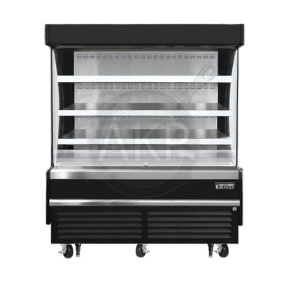 Everest - EOMV-60-B-28-S,  Commercial 60" Vertical Open Air Merchandisers 15.4 Cu.ft. EOMV Series