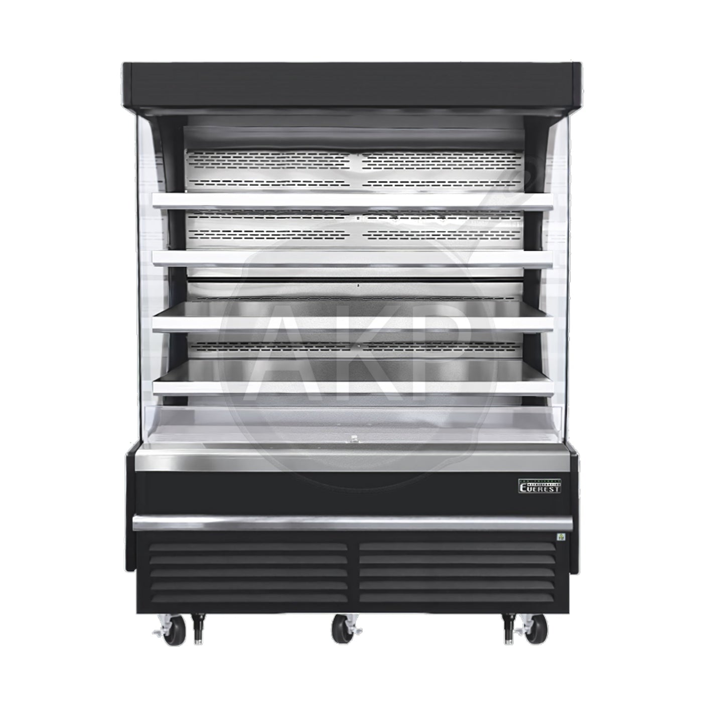 Everest - EOMV-72-B-28-T, Commercial 73" Vertical Open Air Merchandisers 26 Cu.ft. EOMV Series