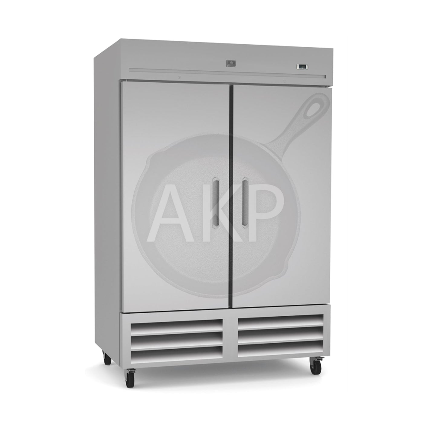 Kelvinator Commercial 738242, 2 Door Reach-In Refrigerator 49 cu.ft Stainless Steel (R290)