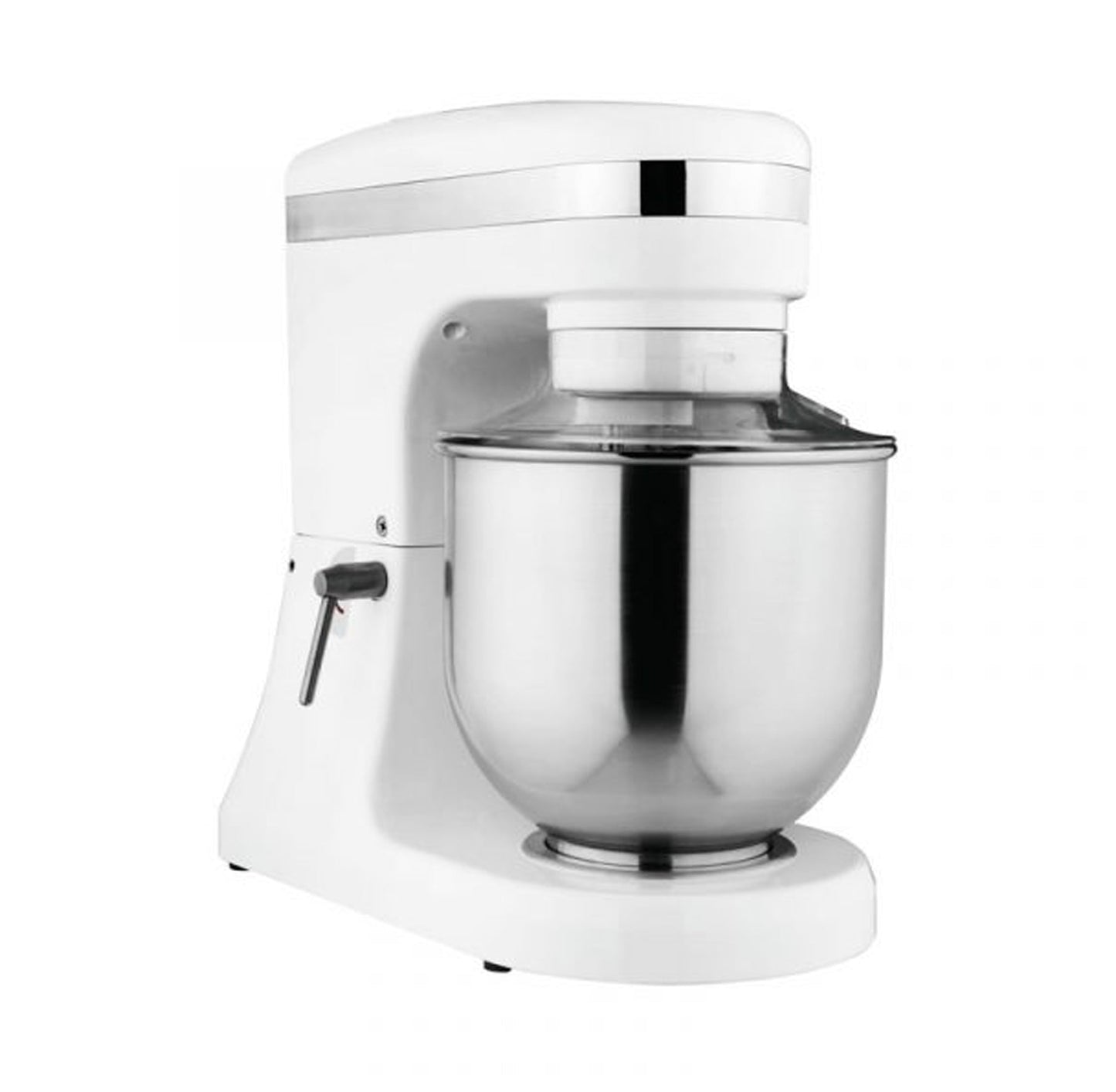 Omcan MX-CN-0007-HW, Commercial 7 QT White Baking Mixer with Guard