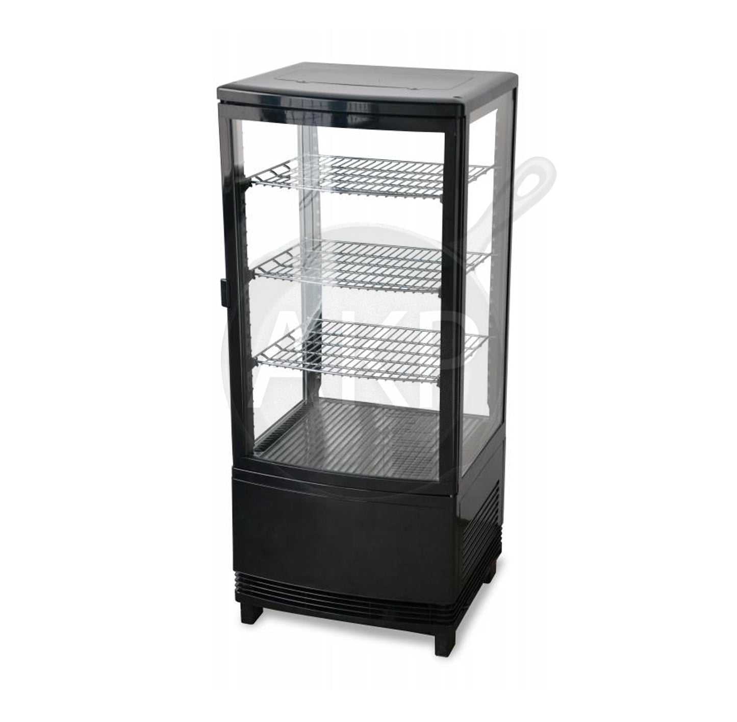 Omcan RS-CN-0078-D, 17" Countertop Refrigerated Display Case with 78 L capacity – Double Door